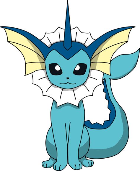 Vaporeon Sitting PNG by ProteusIII on DeviantArt