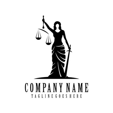 Premium Vector | Lady law logo vector for law firm legal logo design ...