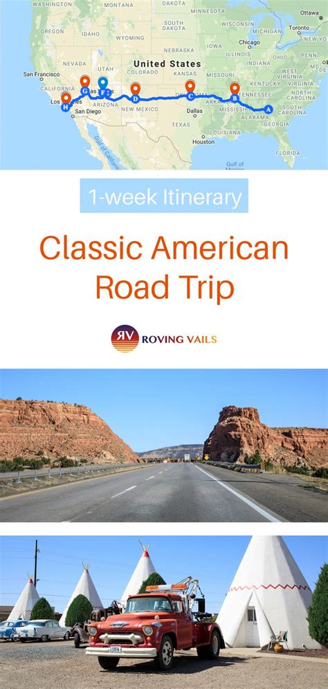 [1 week Itinerary] Epic Interstate I-40 Cross Country Road Trip ...