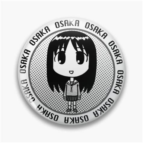 " Osaka cute anime girl " Pin for Sale by the-Bebop | Redbubble