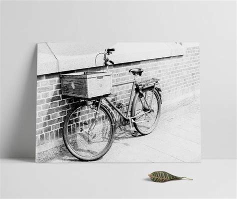 Bicycle, Black and White Photography, Vinatge, Printable Files, Old Bike,wall Art, Moody Photo ...