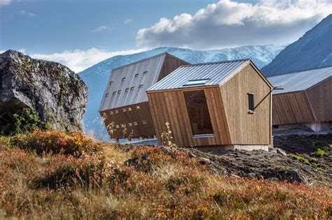 Cabañas de madera en Noruega para senderistas y disfrutar del mayor glaciar de Europa ...