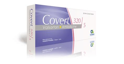 Covert 320/5 - Amlodipine and Valsartan Tablets