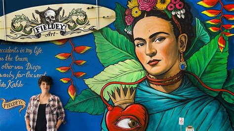 The best street art mural I've painted - Frida Kahlo and Diego Rivera th... | Street art, Kahlo ...
