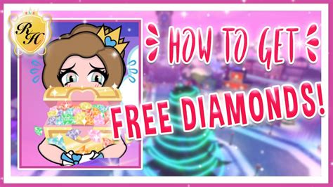 HOW TO GET FREE DIAMONDS 💎 IN ROYALE HIGH ROBLOX - YouTube