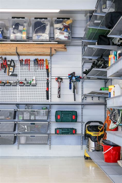 Elfa Garage Organization in 2023 | Garage storage shelves, Garage ...