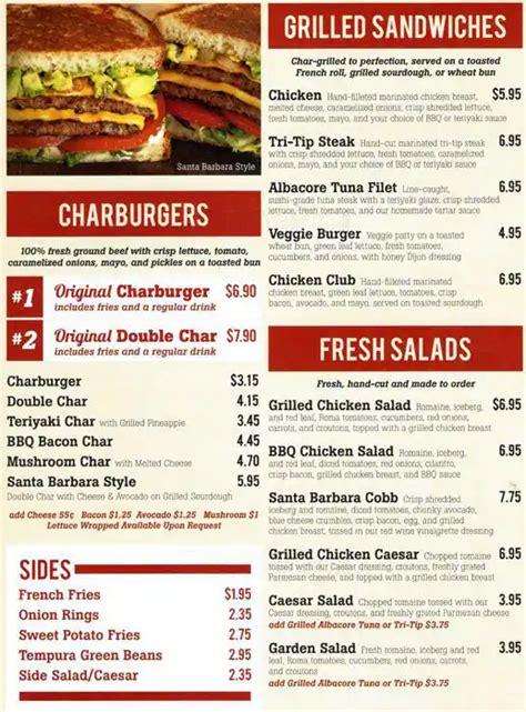 Habit Burger Menu, Menu for Habit Burger, Santa Clara, Santa Clara ...