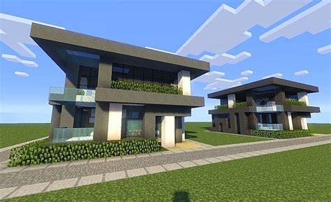 Modern Cube House Minecraft Project