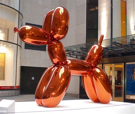 Balloon Dog (Orange) by Jeff Koons | Balloon Dog (Orange) on… | Flickr