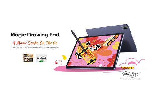 XPPen Debuts Industry's First Professional Mobile Drawing Tablet - Magic Drawing Pad | XPPen