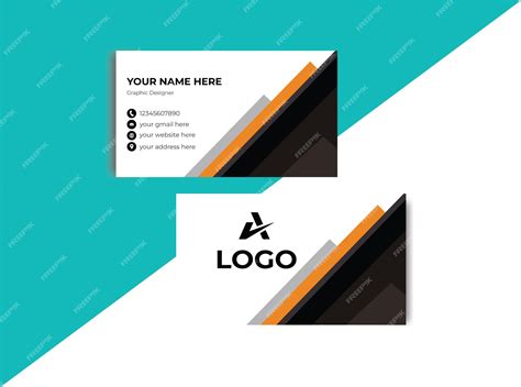 Premium Vector | Business card design template 2023