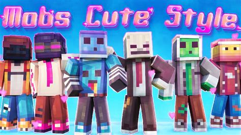 Mobs Cute Style by Kubo Studios (Minecraft Skin Pack) - Minecraft Marketplace (via ...