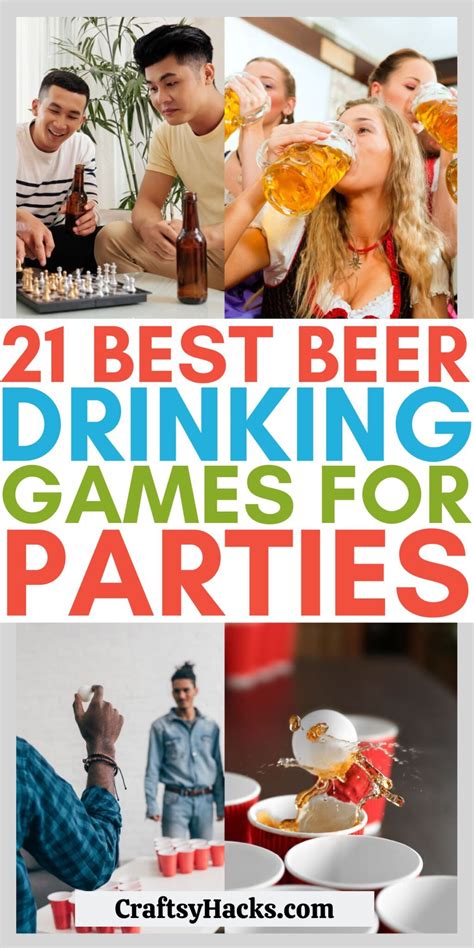 21 Best Beer Drinking Games for Next Party - Craftsy Hacks