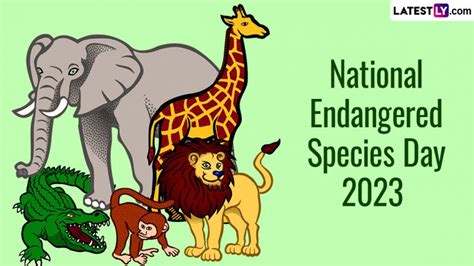 National Endangered Species Day 2023 Date & Theme: Know the Objective, History and Significance ...