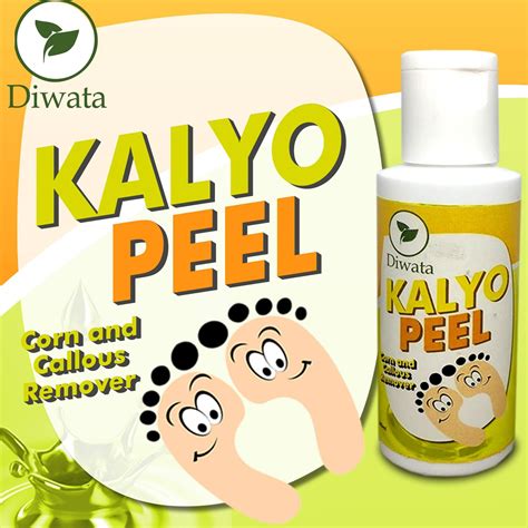 CiCi MART Diwata Kalyo Peel 60ml kalyo removal for foot Prevent foot ...