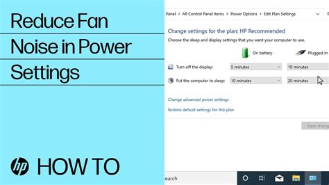 HP Notebook PCs - Fan is noisy and spins constantly (Windows) | HP® Support