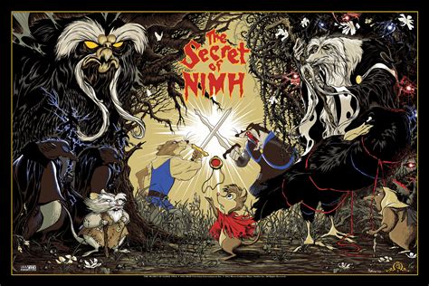 Exclusive: 'The Secret Of Nimh' Poster By Mark Lone And Odd City