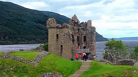 Urquhart Castle in June, Scotland - YouTube