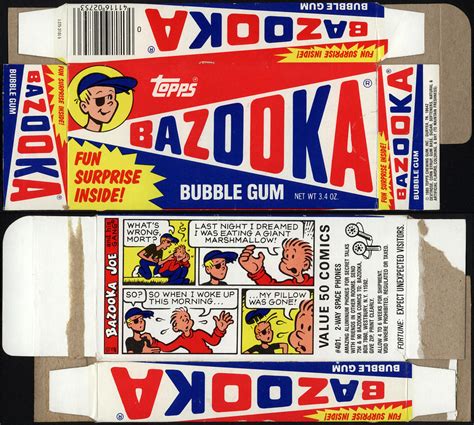 1960's Bazooka Joe Comics Bubble Gum Cartoons Vintage | ubicaciondepersonas.cdmx.gob.mx