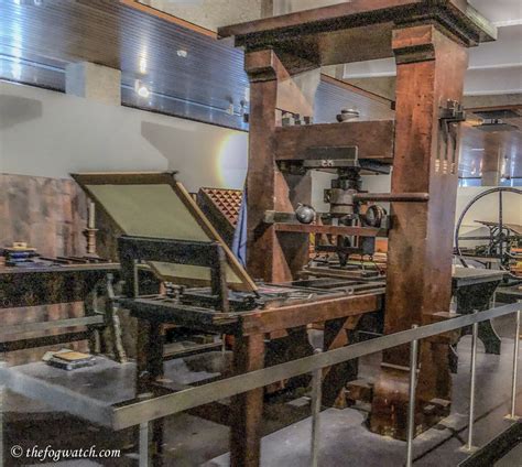 Gutenberg Museum and the Printing Press - The Fog Watch - Germany