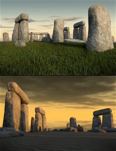 Mysterious Stonehenge | Daz 3D