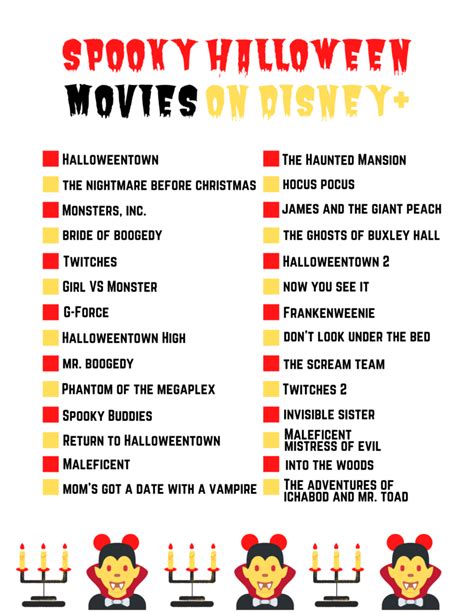 Halloween Movies on Disney Plus - Best Movies Right Now