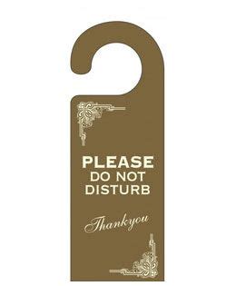 Do Not Disturb Signs for the Hotel Industry Blackpool, Lancashire ...