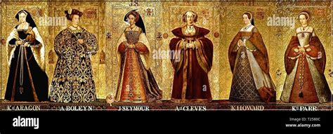 Portrait from Henry VIII's Tudor Court Stock Photo - Alamy