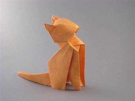 Arte Carta Origami (80) | Origami cat, Book origami, Origami design