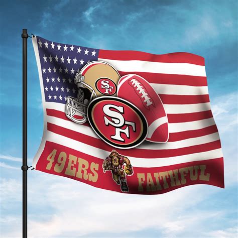 San Francisco 49ers Flag San Francisco 49ers Lawn Sign San | Etsy