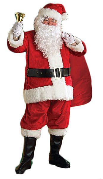 Rubie's Costume Co Regency Plush Santa Costume | Santa suits, Plush santa, Santa costume