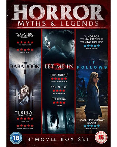 Horror Myths & Legends Boxset (2010 - 2014) (3 DVD)