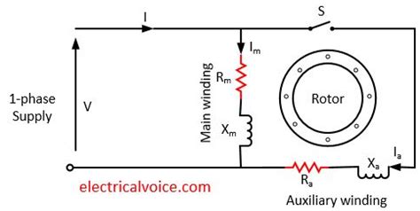 Split Phase Induction Motor - Working & Applications | Electricalvoice