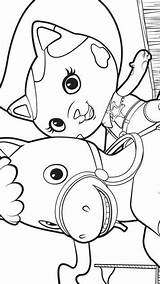 Sheriff Callie Coloring Pages sketch template