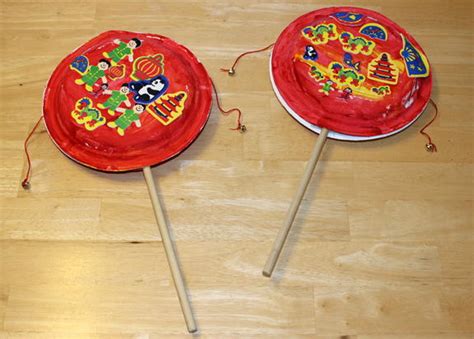 Chinese New Year Drum | AllFreeKidsCrafts.com