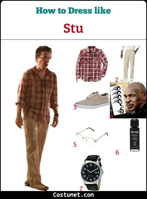 Stu (The Hangover) Costume for Cosplay & Halloween