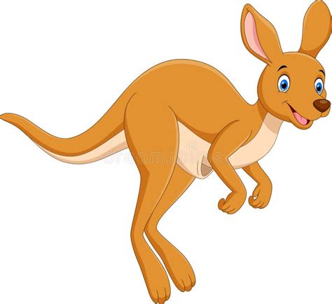 Cute Kangaroo Cartoon