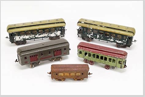 Group Of Lionel Standard Gauge Passenger Cars.