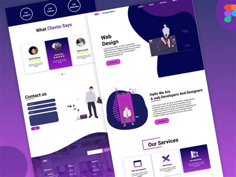 Ui Ux Design Portfolio Template