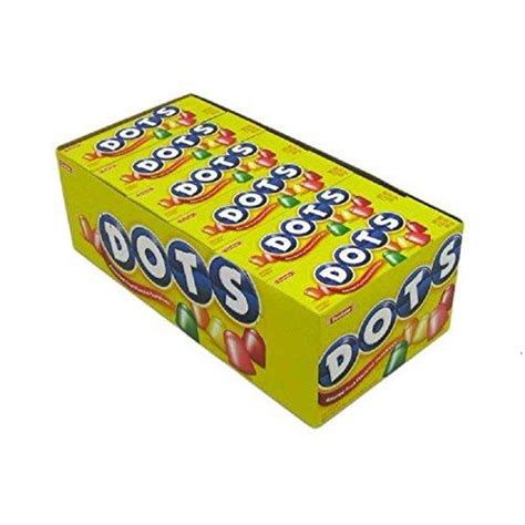 Dots Original Candy, Assorted Flavors, 2.25-Ounce Boxes (Pack of 24) Fruit Flavored 2.25 Ounce ...