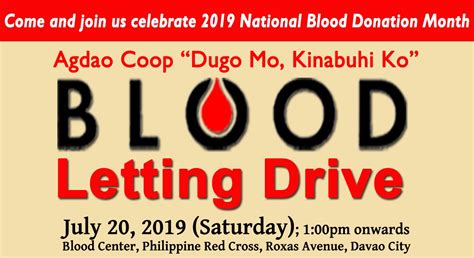 "DUGO MO, KINABUHI KO" Blood Letting Drive - AMPC