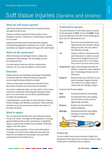 Soft Tissue Injury | Medical Specialties | Medicine