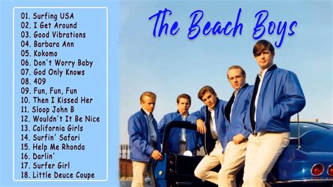 The Beach Boys Greatest Hits Playlist - Best Songs Of The Beach Boys ...