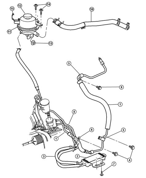 Chrysler Town & Country Line. Power steering pressure. Engine, ohv ...