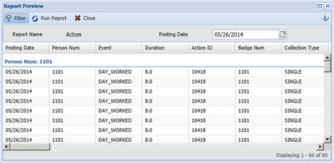 Ad Hoc Reports Feature