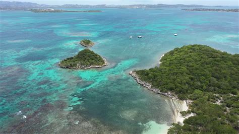 "The Great Bird Island" (Antigua) Zoom Out Drone Shot - YouTube