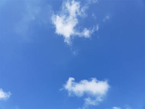 Sky With Small Clouds Free Stock Photo - Public Domain Pictures