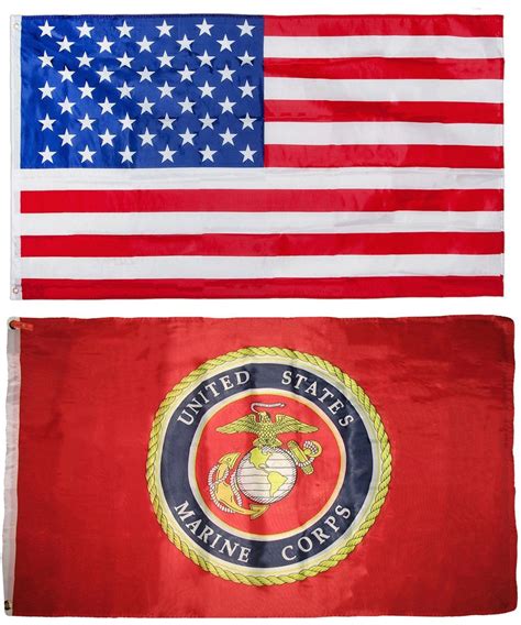 Usmc Flag Black White Marine Corps Usmc United States - vrogue.co