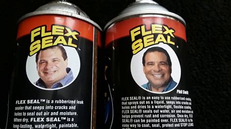 Phil Swift Flex Seal 2011 and Now Differences on the can - YouTube