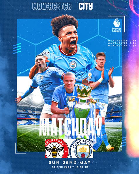 Brentford-Manchester City Matchday :: Behance